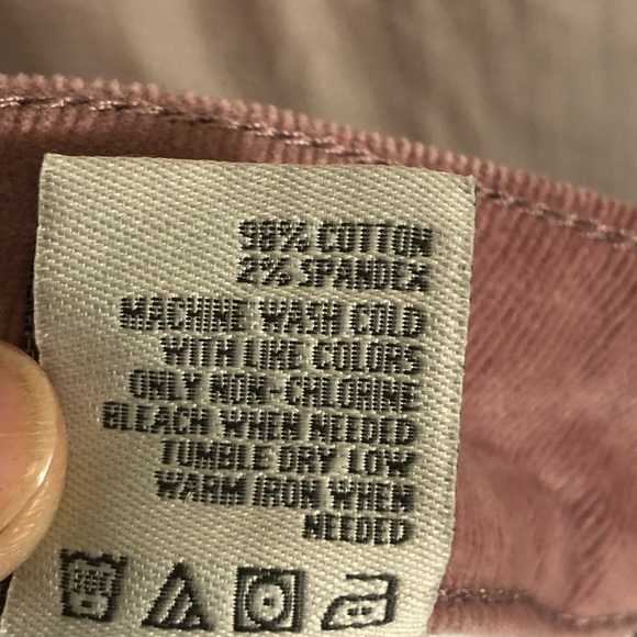 NWT Corduroy pants in a blush color by American Rag Cie size 7. - Picture 9 of 10